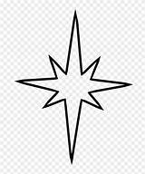 Star Christmas Coloring Clipart Drawing Tree Kids Simple Stars Bethlehem Svg North Pages Shooting Step Drawings Transparent Nativity Template Library sketch template