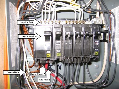 amp rv distribution panel wiring diagram