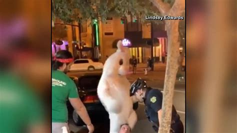 Watch Easter Bunny Throws Punches In Orlando Bar Brawl