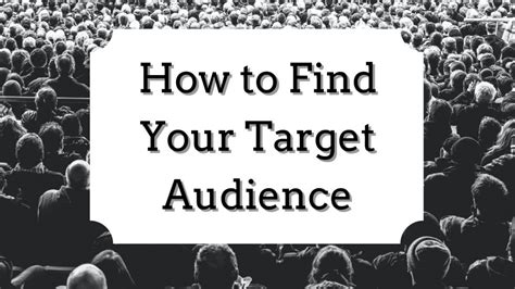 find  target audience blogworks