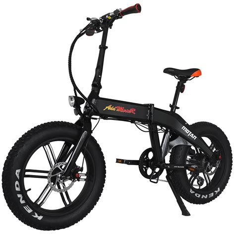 addmotor motan    bafang  ah electric foldable fat bike   integral wheel