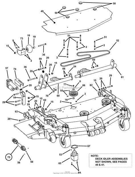 snapper zfgku   hp kubota  front  rider series  parts diagram   mower
