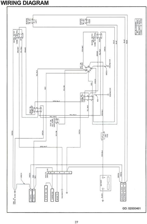 diagram  cub cadet ztr  wiring diagram mydiagramonline