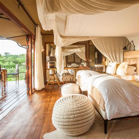 mwiba lodge tent living luxury tents tent glamping