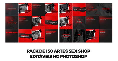 pack 150 artes para sex shop editáveis photoshop parcelamento sem juros