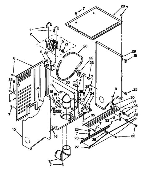 whirlpool dryer wiring diagram    whirlpool duet sport gas dryer model wgd