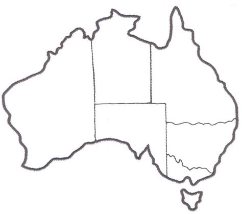 australia map  labeling states territories  capital cities
