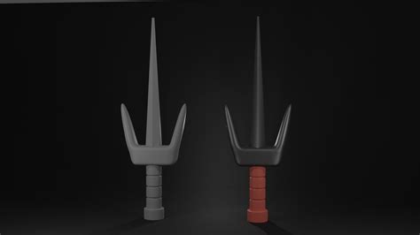 sai model pair  swords  model  printable cgtrader