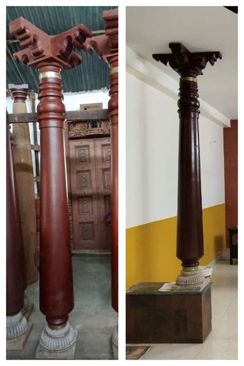 chetinad wooden pillar wooden pillars indian home interior indian home decor