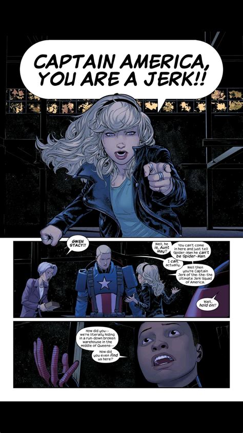 gwen stacy tells it like it is ultimate comics spider man 14 [excerpt] comicbooks