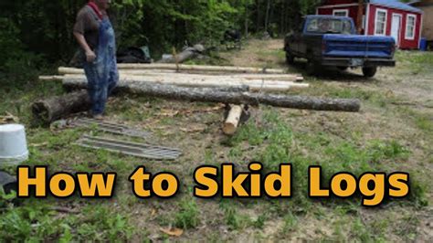 skid logs   truck youtube