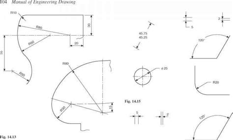 dimensioning irregular curves engineering drawing joshua nava arts