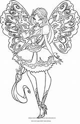 Winx Flora Club Drawing Butterflix Coloring Pages Printable Paintingvalley Drawings Kids sketch template
