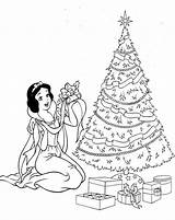 Coloring Princess Christmas Disney Pages Printable Snow Kids Sheets Tree Print Colouring Color Adult Printables Bestcoloringpagesforkids Getdrawings Winter Xmas Trees sketch template