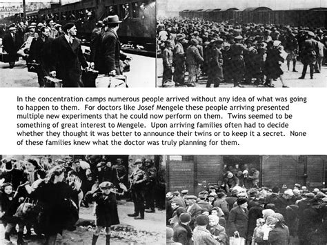 Nazi Experimentation And Treatment Of Twins