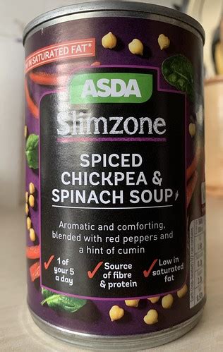 asda slimzone spiced chickpea spinach soup john mcdonald flickr