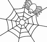 Coloring4free Spider sketch template