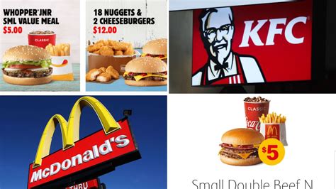 Best Mcdonald S Kfc And Hungry Jack S Deals This Week