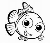 Fish Coloring Pages Cartoon Boys Kids Boy Ikan Easy Printable Kartun Disney Colouring Girls Children Little Color Training Shopping Print sketch template