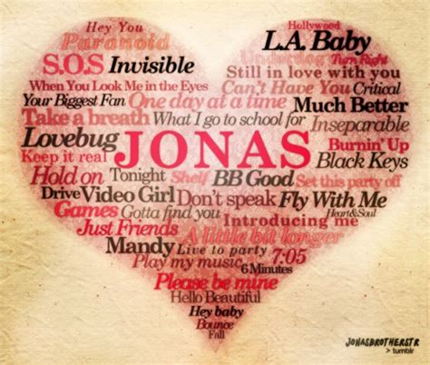 jonas brothers quotes images  pinterest jonas brothers song quotes   lyrics