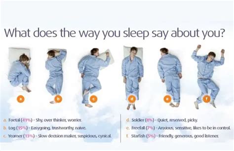 sleeping positions meaning personality traits analysis ailments