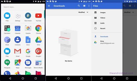 android oreo  feature files   file manager app