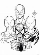 Colorare Colouring Spidermen Getcolorings Disegni Venom Coloringpagesonly Clipartmag sketch template