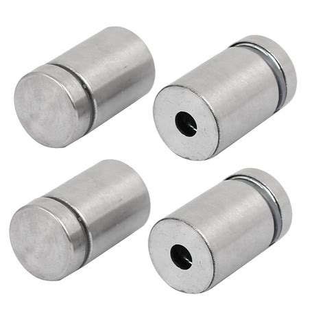 uxcell mmxmm stainless steel glass table spacers standoff fixing screws bolts pcs walmart