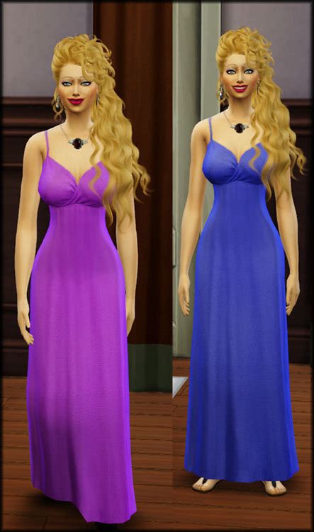 maxis dress retextured  recoloured  sims  female clothes