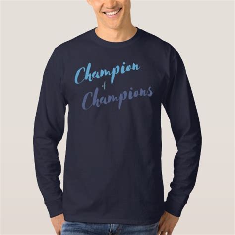 champion  champions  shirt zazzlecouk
