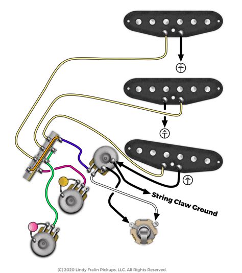 fender stratocaster wiring diagrams