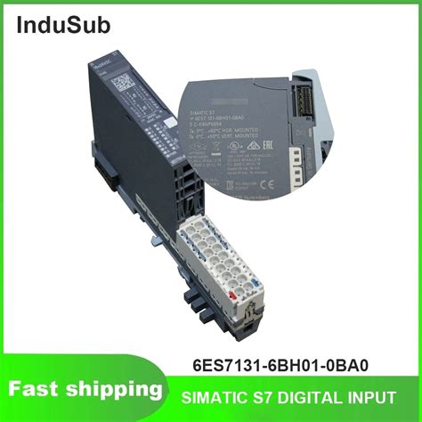 es bh ba esbhba simatic  sp digital input module    dc