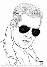 Salman Khan Draw Drawing Step Celebrities sketch template