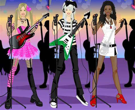 Rocker Girl Dressup Game By Pichichama On Deviantart