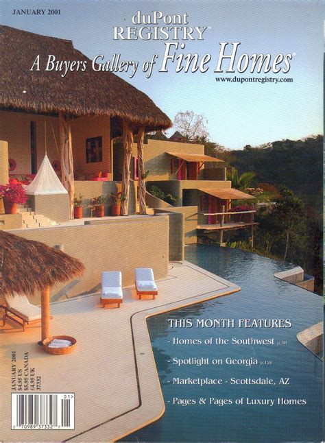 Dupont Registry A Buyers Gallery Of Fine Homes Magazine January 2001