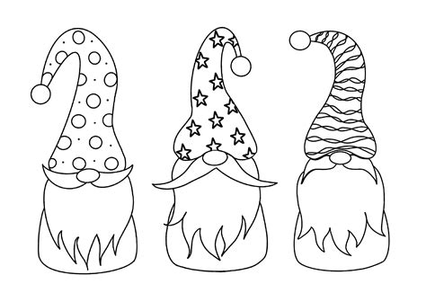 gnome adult coloring pages coloring pages