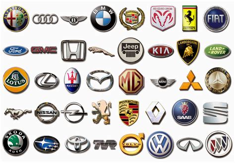 altered affectionate  car logo designs