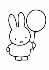 Miffy Coloring Pages Nijntje Coloringpages1001 ミッフィー Colour Printable Rabbit Color Kleurplaat Baby sketch template