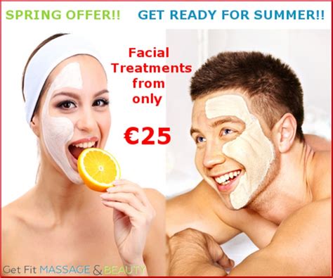 Spring Special Offer Facial Treatments From Only €25 1000sads