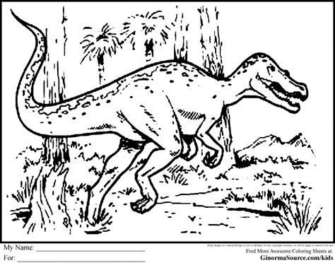 jurassic park coloring page coloring home