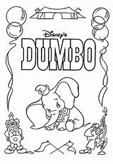 Dumbo Pages Coloring Colouring Popular sketch template