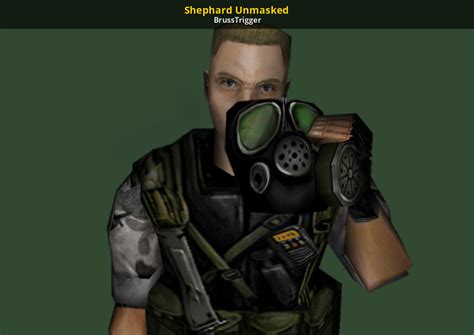 shephard unmasked  life opposing force mods