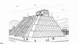 Tenochtitlan Aztecas Azteca sketch template