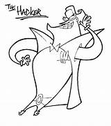 Coloring Cyberchase Hacker Pages Antagonist Drawings Kids 685px 05kb sketch template
