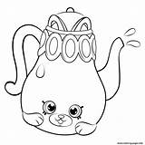 Coloring Shopkins Pages Season Petkins Pot Tea Shopkin Teapot Color Printable Polly Taco Print Online Getcolorings Tery Info Colorings Template sketch template