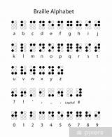 Braille Alfabeto Alfabet Cijfers Numeri Leestekens Punteggiatura Parati Sticker Pixers Leveranciers Visualisatie Visualizzazione Fornitore sketch template