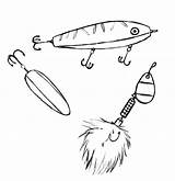 Lure Tackle Lures sketch template