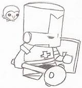 Castle Crashers Coloring Pages Template Brute sketch template