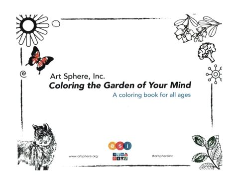 coloring book cover art sphere