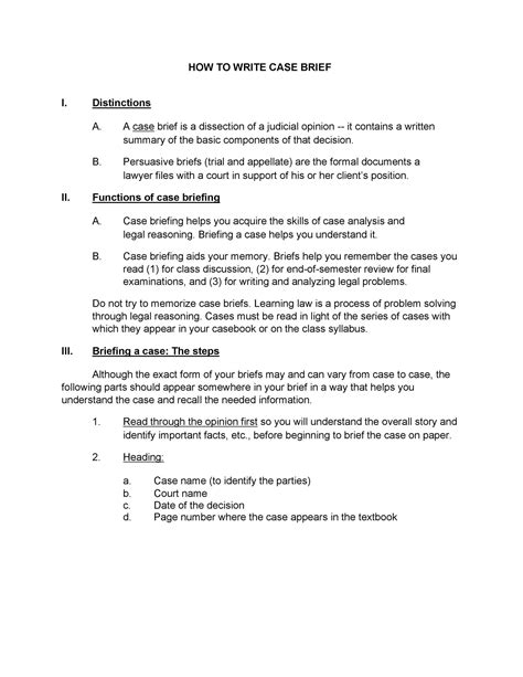 template  briefing paper briefing note template government